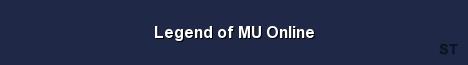 Legend of MU Online Server Banner