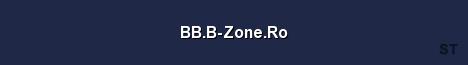 BB B Zone Ro Server Banner