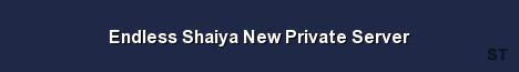 Endless Shaiya New Private Server Server Banner