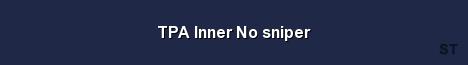TPA Inner No sniper Server Banner