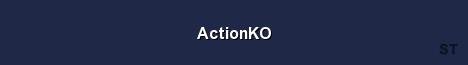ActionKO Server Banner