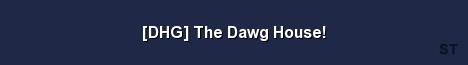 DHG The Dawg House Server Banner