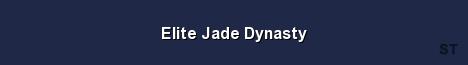 Elite Jade Dynasty Server Banner