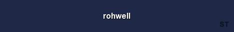 rohwell 