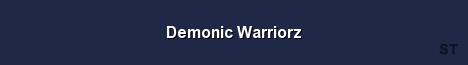 Demonic Warriorz Server Banner