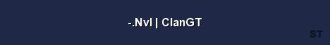 NvI ClanGT Server Banner