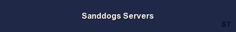 Sanddogs Servers Server Banner