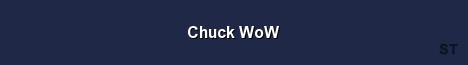 Chuck WoW Server Banner