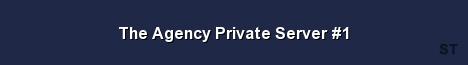 The Agency Private Server 1 Server Banner
