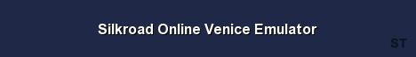 Silkroad Online Venice Emulator Server Banner