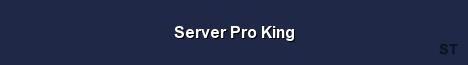Server Pro King Server Banner