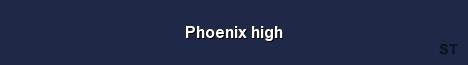 Phoenix high Server Banner