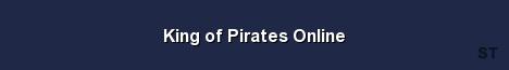 King of Pirates Online Server Banner