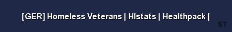 GER Homeless Veterans Hlstats Healthpack Server Banner