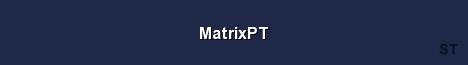 MatrixPT Server Banner