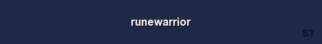 runewarrior Server Banner