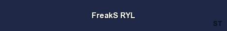 FreakS RYL Server Banner