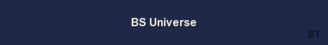 BS Universe Server Banner