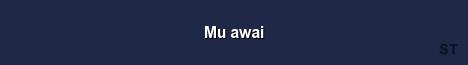 Mu awai Server Banner