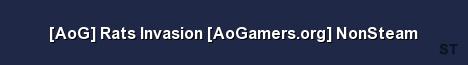 AoG Rats Invasion AoGamers org NonSteam Server Banner