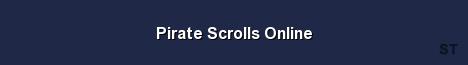 Pirate Scrolls Online 