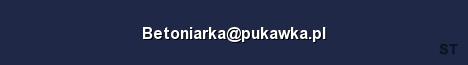 Betoniarka pukawka pl Server Banner