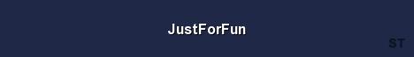 JustForFun Server Banner