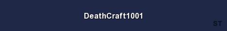 DeathCraft1001 Server Banner