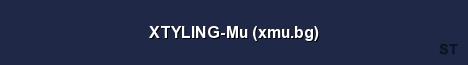 XTYLING Mu xmu bg Server Banner