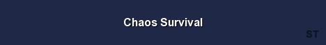 Chaos Survival Server Banner