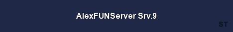 AlexFUNServer Srv 9 Server Banner