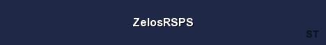 ZelosRSPS Server Banner