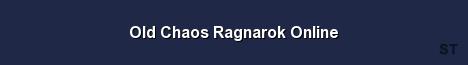Old Chaos Ragnarok Online Server Banner