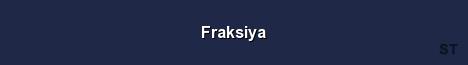 Fraksiya Server Banner