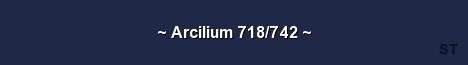 Arcilium 718 742 Server Banner