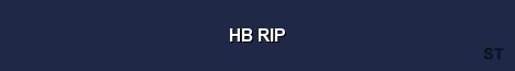 HB RIP Server Banner