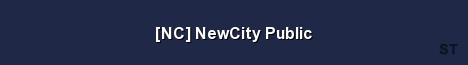 NC NewCity Public Server Banner