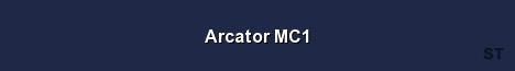 Arcator MC1 Server Banner