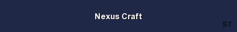 Nexus Craft Server Banner
