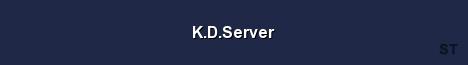 K D Server Server Banner