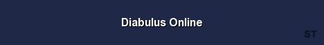 Diabulus Online Server Banner