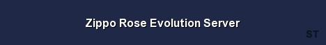 Zippo Rose Evolution Server Server Banner