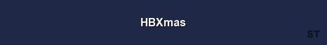 HBXmas Server Banner