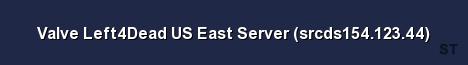 Valve Left4Dead US East Server srcds154 123 44 Server Banner