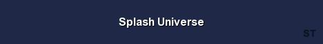 Splash Universe Server Banner