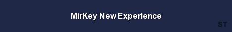 MirKey New Experience Server Banner
