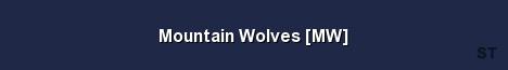 Mountain Wolves MW Server Banner