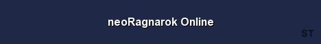 neoRagnarok Online Server Banner