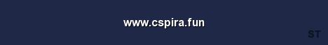 www cspira fun Server Banner