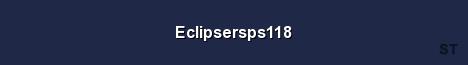 Eclipsersps118 Server Banner